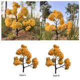 Maxbell Model Tree Accessories Props Micro Landscape for Scene Building DIY Projects Height 12 cm