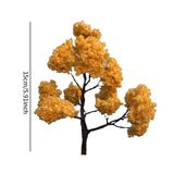 Maxbell Model Tree Accessories Props Micro Landscape for Scene Building DIY Projects Height 15 cm
