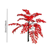 Maxbell Model Maple Tree Dioramas Scene Accessory Sand Table Ornament Miniature Tree 10cm