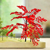 Maxbell Model Maple Tree Dioramas Scene Accessory Sand Table Ornament Miniature Tree 15cm