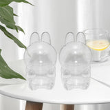 Maxbell 2Pcs Doll Display Case Convenient Accessory Lightweight Pendant Storage Case Sitting 8cmx15.5cm