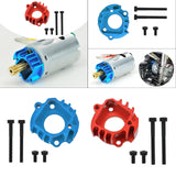 Maxbell 1/10 RC Car Motor Mount Lightweight Sturdy Direct Replaces for CW01 Lunchbox Blue