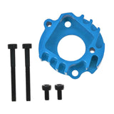 Maxbell 1/10 RC Car Motor Mount Lightweight Sturdy Direct Replaces for CW01 Lunchbox Blue