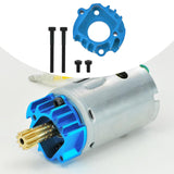 Maxbell 1/10 RC Car Motor Mount Lightweight Sturdy Direct Replaces for CW01 Lunchbox Blue