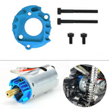 Maxbell 1/10 RC Car Motor Mount Lightweight Sturdy Direct Replaces for CW01 Lunchbox Blue