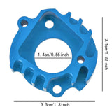 Maxbell 1/10 RC Car Motor Mount Lightweight Sturdy Direct Replaces for CW01 Lunchbox Blue