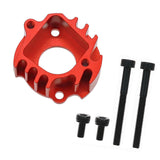 Maxbell 1/10 RC Car Motor Mount Lightweight Sturdy Direct Replaces for CW01 Lunchbox Red