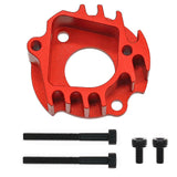 Maxbell 1/10 RC Car Motor Mount Lightweight Sturdy Direct Replaces for CW01 Lunchbox Red