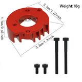 Maxbell 1/10 RC Car Motor Mount Lightweight Sturdy Direct Replaces for CW01 Lunchbox Red