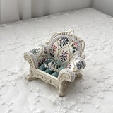 Maxbell Dollhouse Sofa Pretend Play Toy Scenery Supplies Doll Accessories Decoration