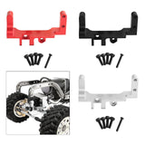 Maxbell Front Axle Servo Mount Bracket Aluminum for Meijiaxin H12Y H12Y+ 1:12 RC Car Red