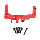 Maxbell Front Axle Servo Mount Bracket Aluminum for Meijiaxin H12Y H12Y+ 1:12 RC Car Red