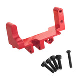 Maxbell Front Axle Servo Mount Bracket Aluminum for Meijiaxin H12Y H12Y+ 1:12 RC Car Red