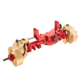 Maxbell Front Axle Servo Mount Bracket Aluminum for Meijiaxin H12Y H12Y+ 1:12 RC Car Red