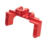 Maxbell Front Axle Servo Mount Bracket Aluminum for Meijiaxin H12Y H12Y+ 1:12 RC Car Red