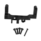 Maxbell Front Axle Servo Mount Bracket Aluminum for Meijiaxin H12Y H12Y+ 1:12 RC Car Black