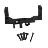 Maxbell Front Axle Servo Mount Bracket Aluminum for Meijiaxin H12Y H12Y+ 1:12 RC Car Black