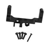 Maxbell Front Axle Servo Mount Bracket Aluminum for Meijiaxin H12Y H12Y+ 1:12 RC Car Black