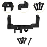 Maxbell Front Axle Servo Mount Bracket Aluminum for Meijiaxin H12Y H12Y+ 1:12 RC Car Black