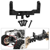 Maxbell Front Axle Servo Mount Bracket Aluminum for Meijiaxin H12Y H12Y+ 1:12 RC Car Black