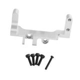 Maxbell Front Axle Servo Mount Bracket Aluminum for Meijiaxin H12Y H12Y+ 1:12 RC Car Silver