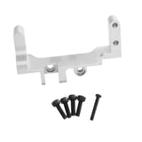Maxbell Front Axle Servo Mount Bracket Aluminum for Meijiaxin H12Y H12Y+ 1:12 RC Car Silver