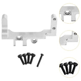 Maxbell Front Axle Servo Mount Bracket Aluminum for Meijiaxin H12Y H12Y+ 1:12 RC Car Silver