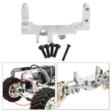 Maxbell Front Axle Servo Mount Bracket Aluminum for Meijiaxin H12Y H12Y+ 1:12 RC Car Silver