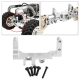 Maxbell Front Axle Servo Mount Bracket Aluminum for Meijiaxin H12Y H12Y+ 1:12 RC Car Silver