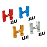 Maxbell RC Car Motor Holder Mount Stand for 104072 104001 104002 1/10 RC Crawler Car Red