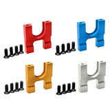 Maxbell RC Car Motor Holder Mount Stand for 104072 104001 104002 1/10 RC Crawler Car Red