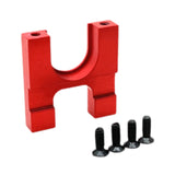 Maxbell RC Car Motor Holder Mount Stand for 104072 104001 104002 1/10 RC Crawler Car Red