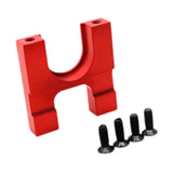 Maxbell RC Car Motor Holder Mount Stand for 104072 104001 104002 1/10 RC Crawler Car Red