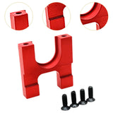 Maxbell RC Car Motor Holder Mount Stand for 104072 104001 104002 1/10 RC Crawler Car Red