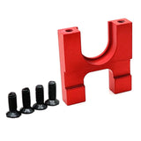 Maxbell RC Car Motor Holder Mount Stand for 104072 104001 104002 1/10 RC Crawler Car Red