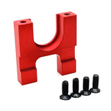 Maxbell RC Car Motor Holder Mount Stand for 104072 104001 104002 1/10 RC Crawler Car Red