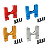 Maxbell RC Car Motor Holder Mount Stand for 104072 104001 104002 1/10 RC Crawler Car Red