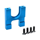 Maxbell RC Car Motor Holder Mount Stand for 104072 104001 104002 1/10 RC Crawler Car Blue