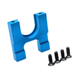 Maxbell RC Car Motor Holder Mount Stand for 104072 104001 104002 1/10 RC Crawler Car Blue