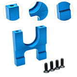 Maxbell RC Car Motor Holder Mount Stand for 104072 104001 104002 1/10 RC Crawler Car Blue