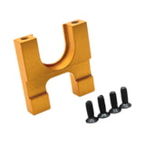 Maxbell RC Car Motor Holder Mount Stand for 104072 104001 104002 1/10 RC Crawler Car Gold