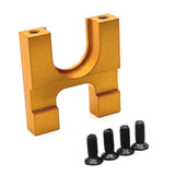 Maxbell RC Car Motor Holder Mount Stand for 104072 104001 104002 1/10 RC Crawler Car Gold
