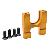 Maxbell RC Car Motor Holder Mount Stand for 104072 104001 104002 1/10 RC Crawler Car Gold