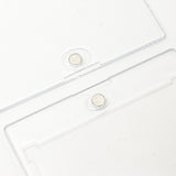 Maxbell Magnetic Card Holder Sleeve Game Cards Cards Storage Organizer Card Case Gold Magnetic