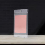 Maxbell Magnetic Card Holder Sleeve Game Cards Cards Storage Organizer Card Case Argent Magnetic