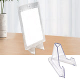 Maxbell Card Holder Stand Display Clear Football Cards Sports Desk Small Easel Stand
