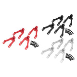 Maxbell RC Car Front and Rear Shock Absorber Bracket 1/12 Professional for MN86 G500 Red