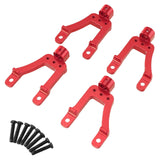Maxbell RC Car Front and Rear Shock Absorber Bracket 1/12 Professional for MN86 G500 Red
