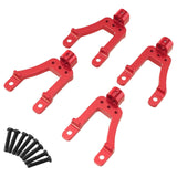 Maxbell RC Car Front and Rear Shock Absorber Bracket 1/12 Professional for MN86 G500 Red