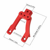 Maxbell RC Car Front and Rear Shock Absorber Bracket 1/12 Professional for MN86 G500 Red